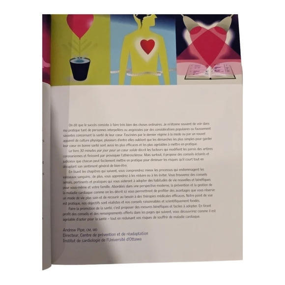 Canadian Medical Association 30 Minutes for a Healthy Heart Book (French) - Picture 6 of 6